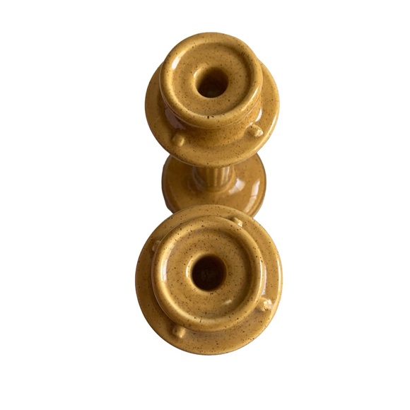 RARE VINTAGE PEDESTAL CLASSIC Royal Haeger Ceramic Pair Candlesticks - Picture 7 of 9